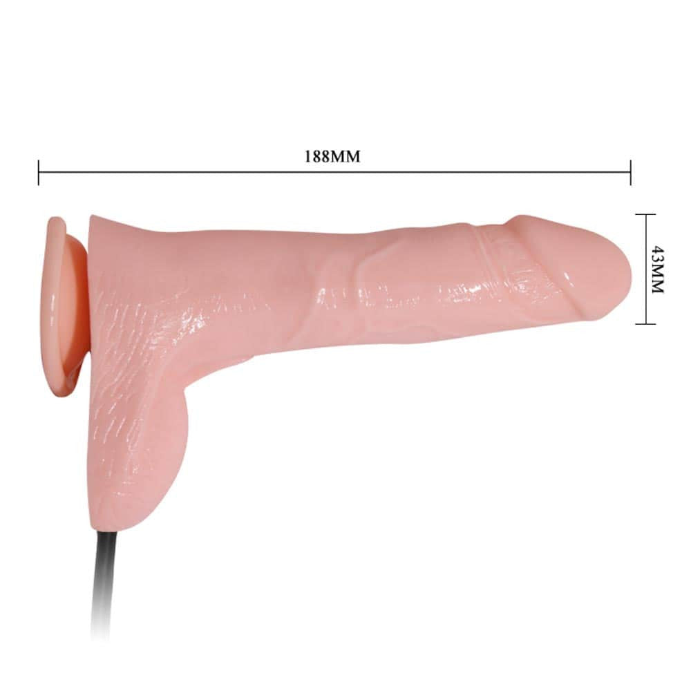 Dildo gonfiabile con ventosa