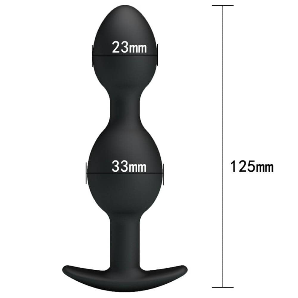 Pretty Love Heavy Balls Silicone Anal Plug 3