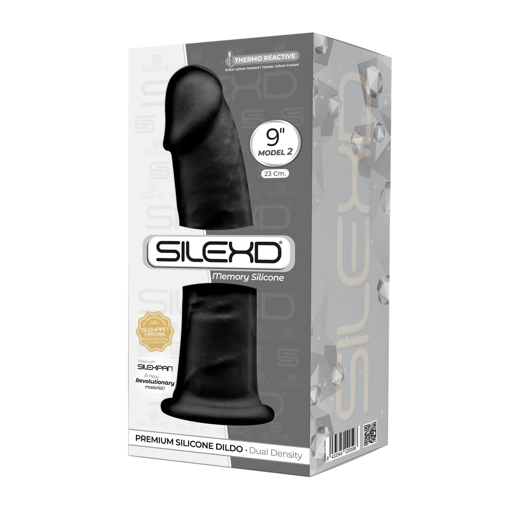 Silexd - Dildo in Silicone Premium Mod.2 23 cm - Nero