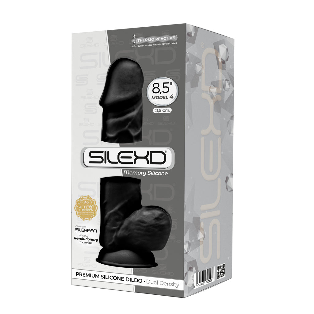 Silexd - Dildo Premium in Silicone Mod.1 8,5'' - Nero
