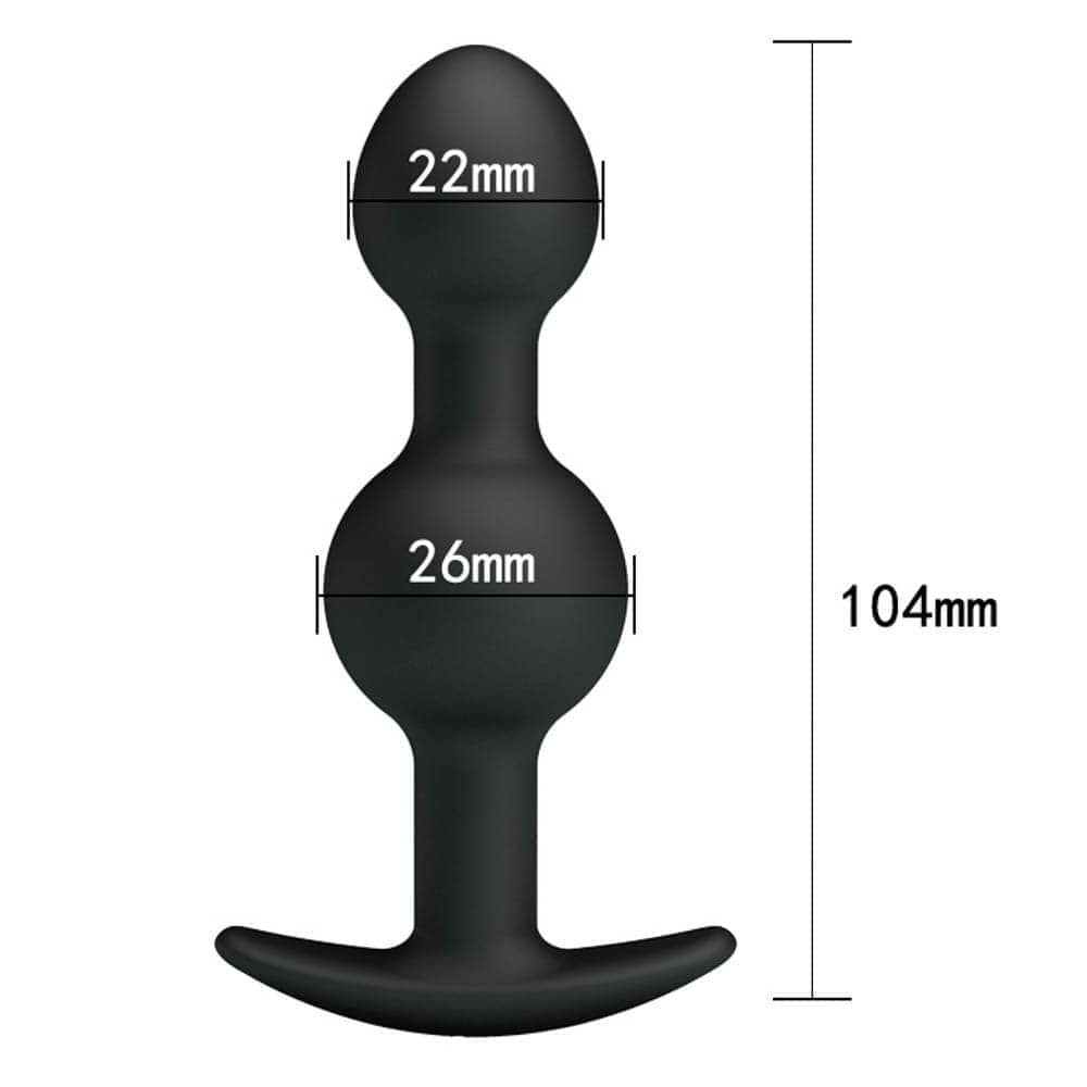 Pretty Love Heavy Balls Silicone Anal Plug 2