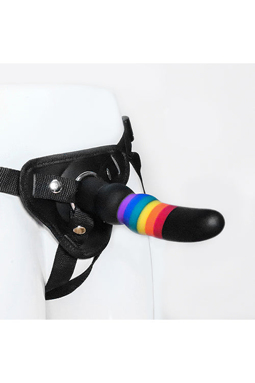 DILDO SOLIDO ESSENTIALS STRAP-ON