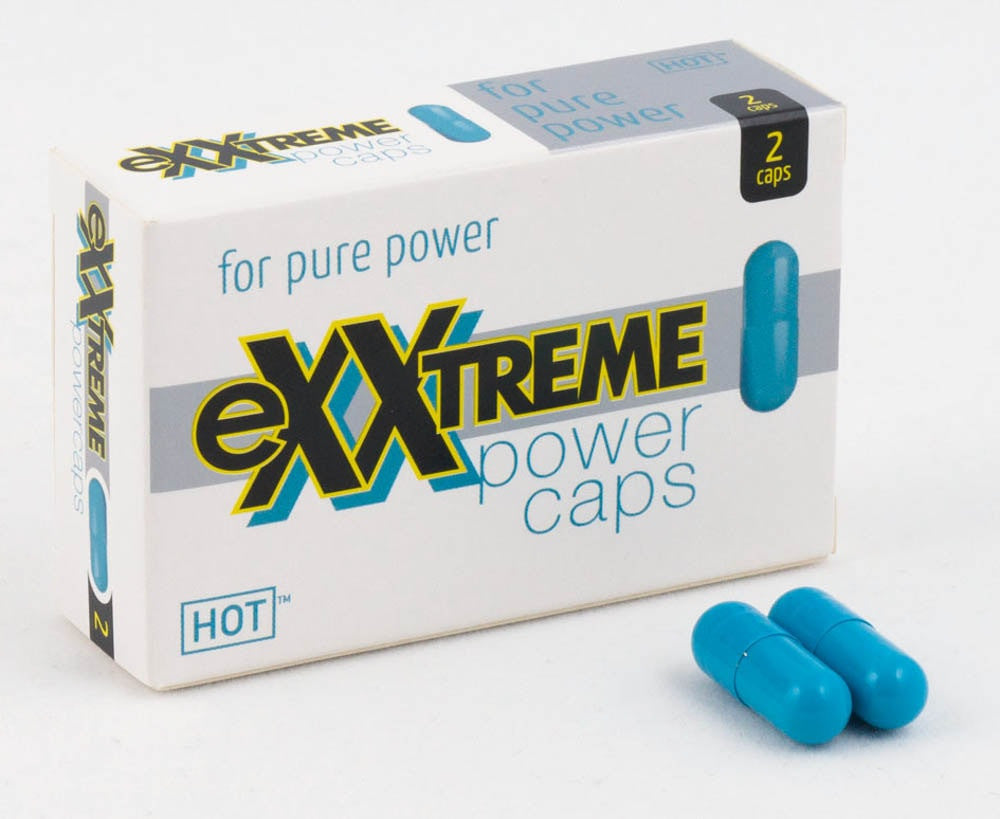 HOT exxtreme power caps uomo 1x2 pezzi 2 pezzi