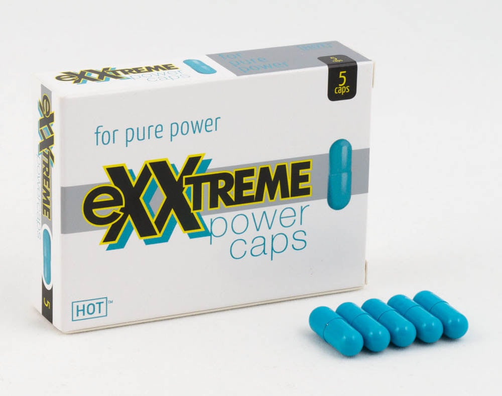 HOT exxtreme power caps man 1x5 pezzi 5 capsule