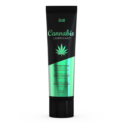 Intt - Lubrificante a base acquosa al gusto di Cannabis - 100 ml