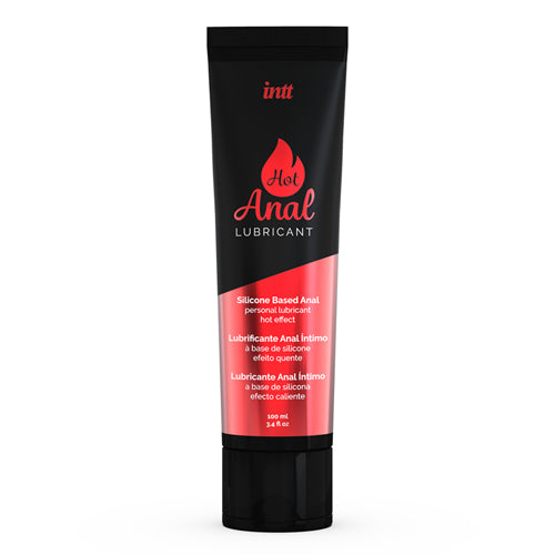 Intt - Lubrificante Ibrido Riscaldante Anale Hot a Base Acqua e Silicone - 100 ml