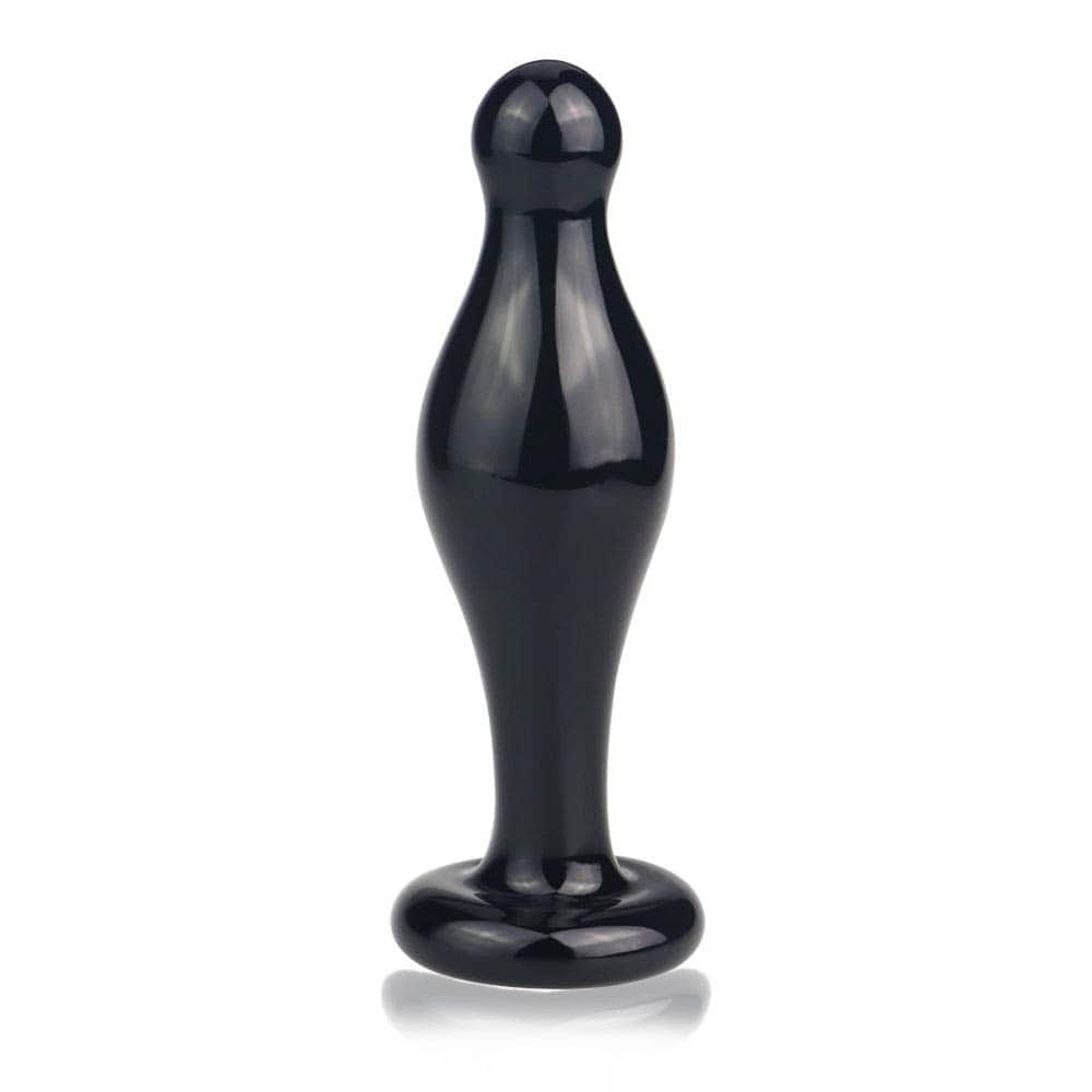 Black Romance 4.5" Glass Anal Plug