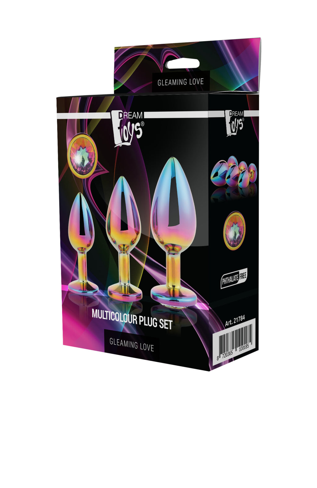 GLEAMING LOVE MULTICOLOR PIN SET