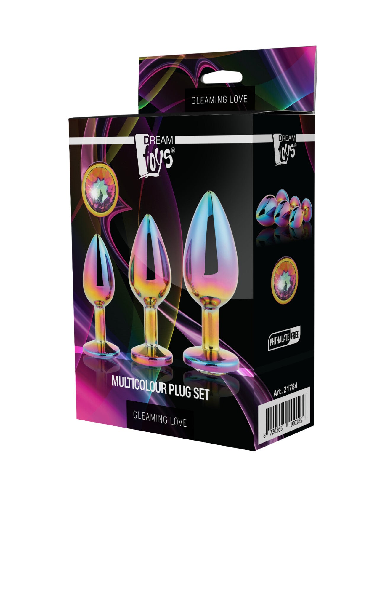 GLEAMING LOVE MULTICOLOR PIN SET