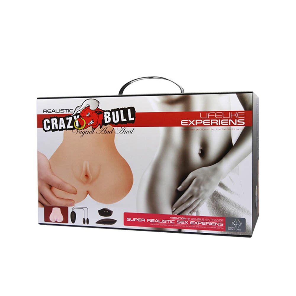 Realistic Crazy Bull experiences with vagina and anal