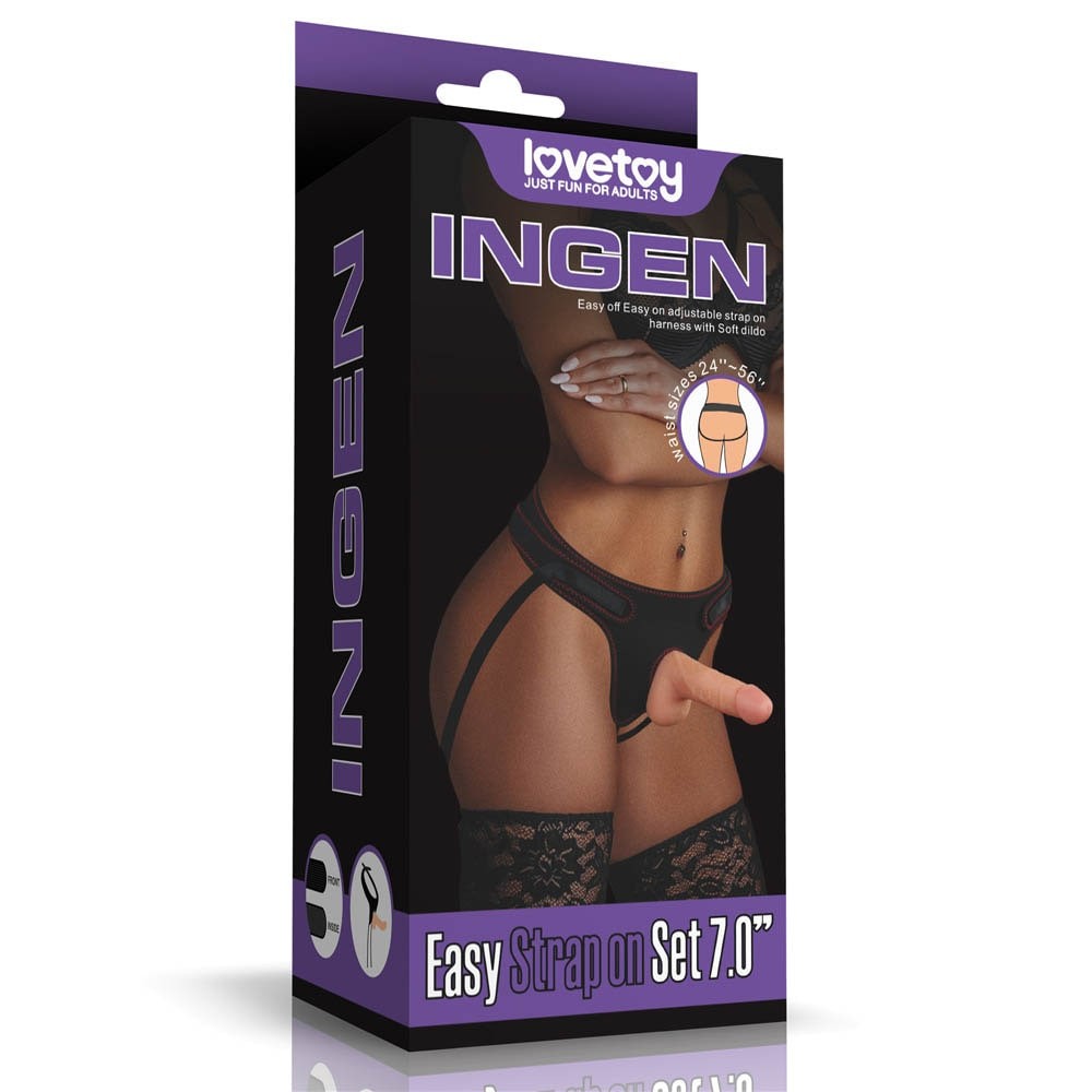 7.0'' Easy-to-use strap-on set